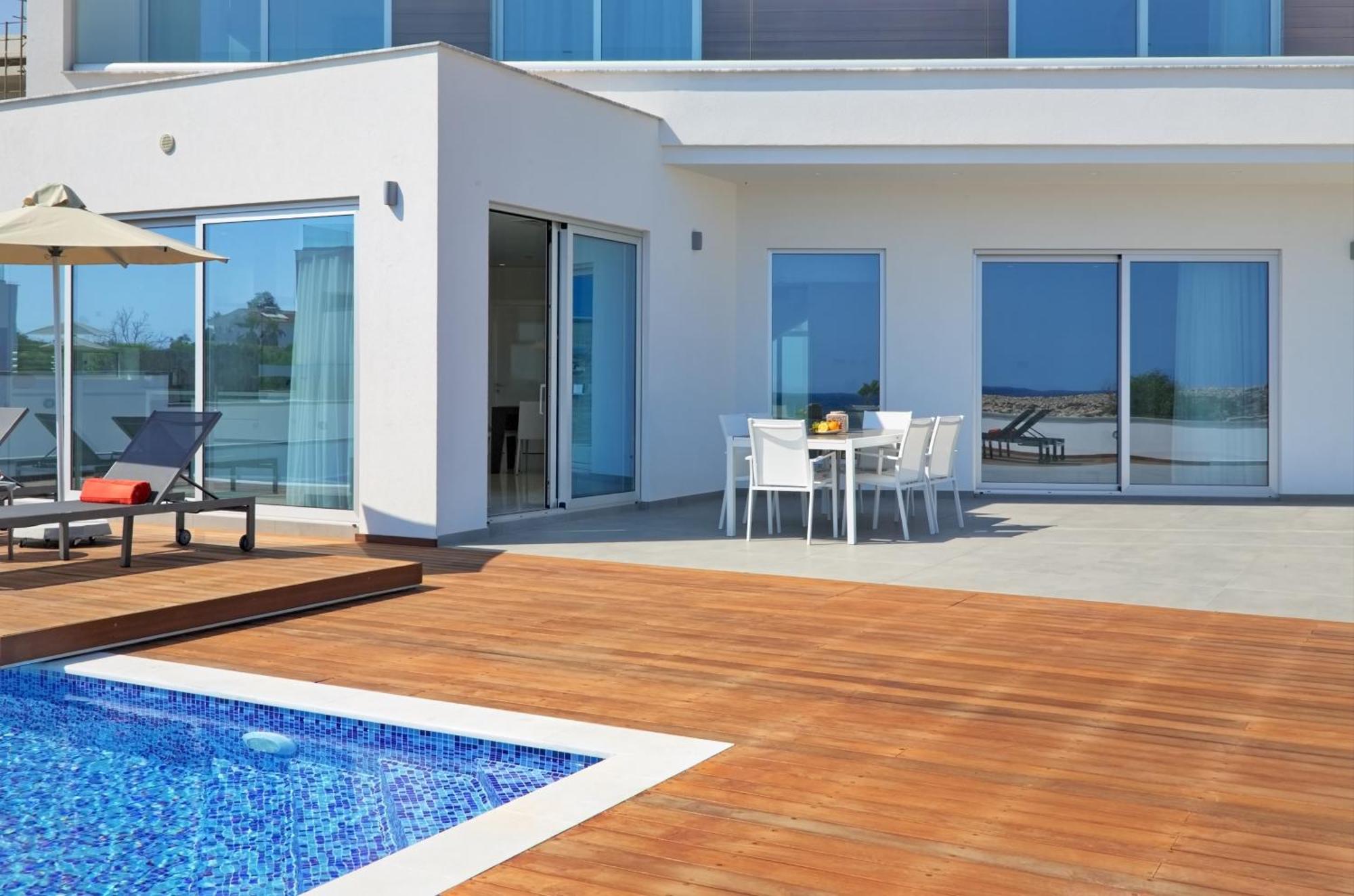 Beachfront Luxury Villa Idania Ayia Napa Exteriör bild