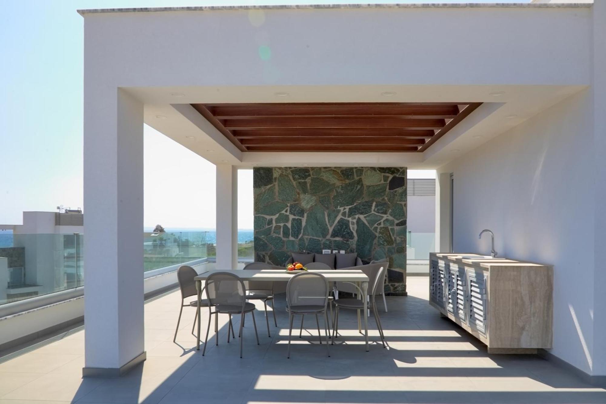 Beachfront Luxury Villa Idania Ayia Napa Exteriör bild