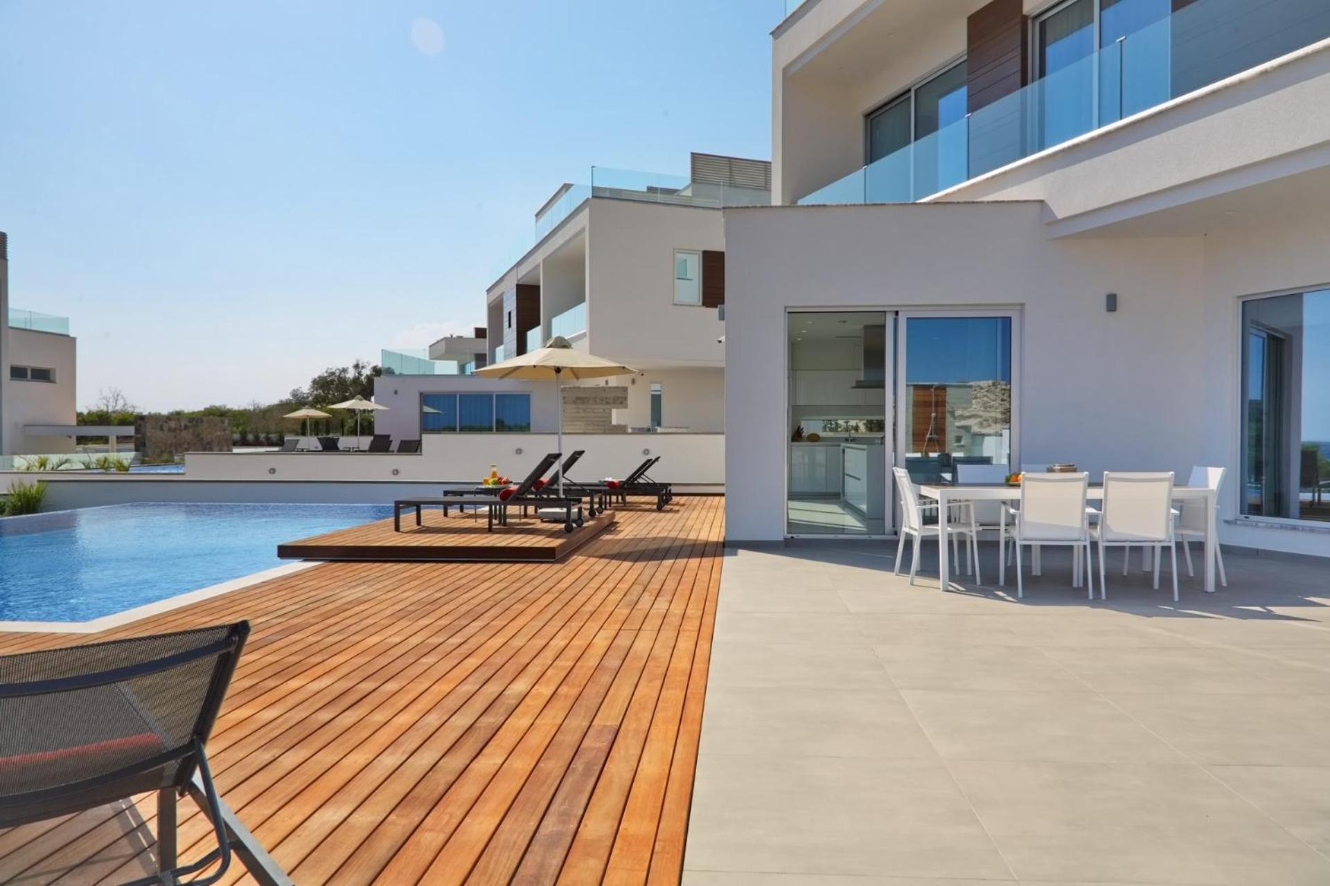 Beachfront Luxury Villa Idania Ayia Napa Exteriör bild
