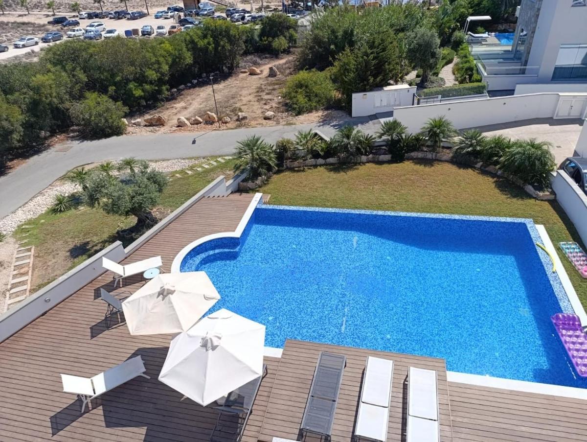 Beachfront Luxury Villa Idania Ayia Napa Exteriör bild